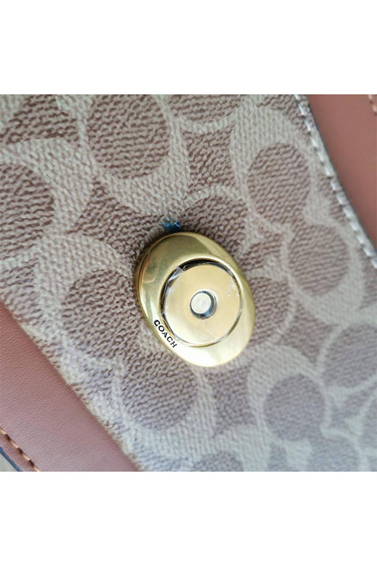 Женская кожаная сумка Coach Tabby 27x15 см (4 расцветки)