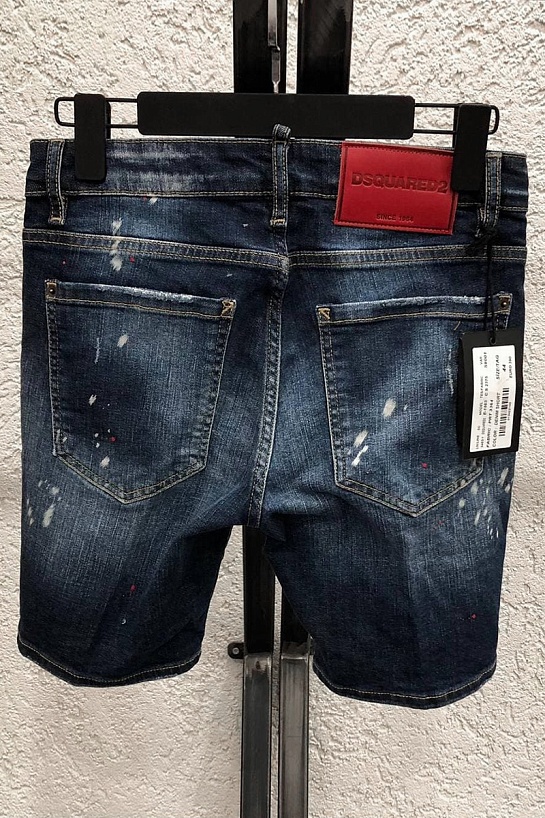 Мужские джинсовые шорты Dsquared2