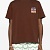 Мужская футболка Casablanca Vue De L'Arche - Brown
