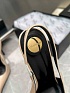 Женские кожаные туфли на каблуке Yves Saint Laurent premium