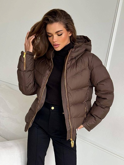 Женская куртка Schiaparelli Premium - Coffee   