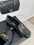 Женские кожаные лоферы Chanel premium