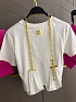 Женская базовая футболка Schiaparelli premium - White