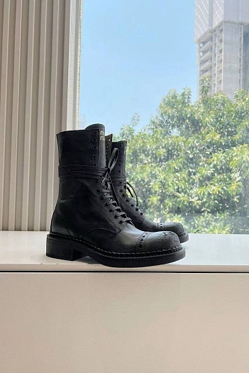 Женские ботинки MIU MIU Premium - Black   