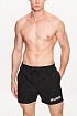 Мужские чёрные шорты Hugo Boss logo-print