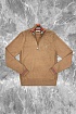 Мужской джемпер Burberry quarter-zip - Brown
