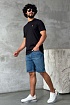 Синие джинсовые шорты Hugo Boss relaxed fit