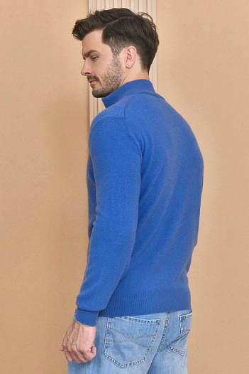 Кашемировый свитер Brunello Cucinelli Premium - Lake Blue   