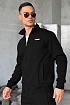 Кофта на молнии Armani Exchange чёрного цвета