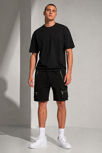 Мужские чёрные шорты Dsquared2   