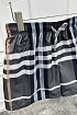 Мужские серые шорты Burberry London Check