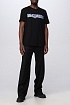 Чёрная футболка Alexander McQueen logo-print