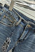 Мужские синие джинсы Chrome Hearts Premium