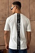 Мужская футболка Givenchy 4G-trim - White