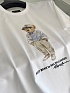 Футболка Роlо Ralрh Lаurеn Hemingway Bear - White