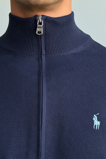 Мужская кофта Polo Ralph Lauren pony-embroidered - Navy   