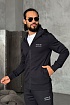 Чёрная кофта на молнии Moncler