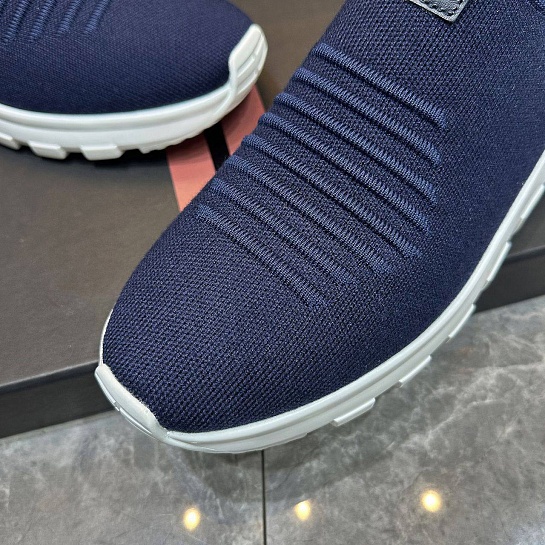 Мужские текстильные кроссовки Ermenegildo Zegna