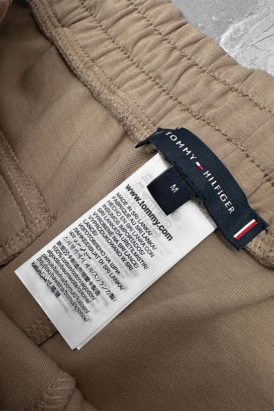 Спортивные штаны бежевого цвета Tommy Hilfiger