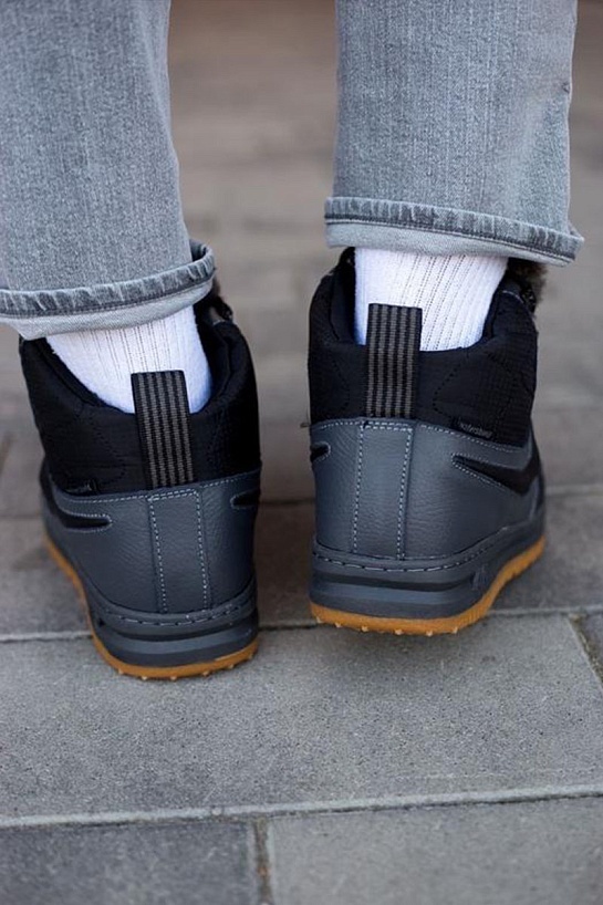 Кроссовки с мехом Nike Lunar Force 1 Duckboot '17