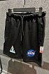 Мужские чёрные шорты Balenciaga x Nasa