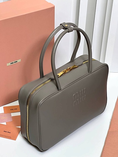 Кожаная сумка MIU MIU Premium 34x22x10 см   