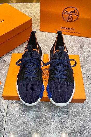 Мужские кроссовки Hermes Depart - Navy   