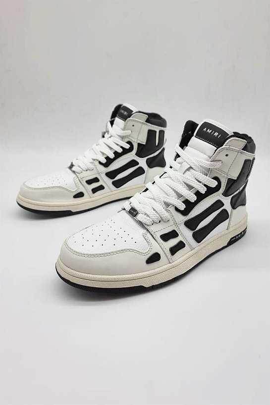 Кожаные кроссовки Amiri Skel high-top
