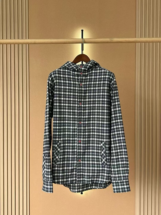 Мужская рубашка Kiton Premium - Light Blue