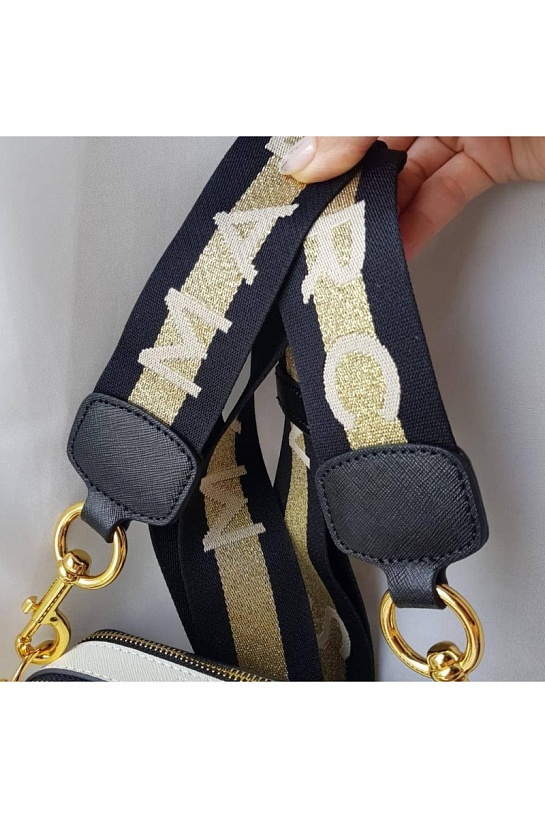 Кожаная сумка Marc Jacobs 25x16 см - Beige