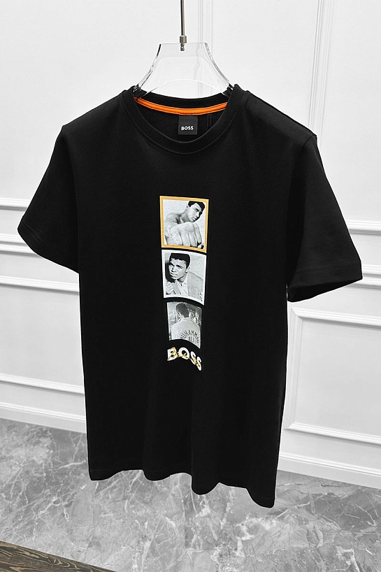 Чёрная футболка Hugo Boss Muhammad Ali