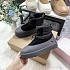 Женские ботинки UGG Classic Mini Lace-Up - Black