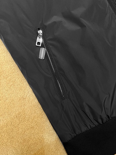 Мужская чёрная ветровка Dolce & Gabbana    