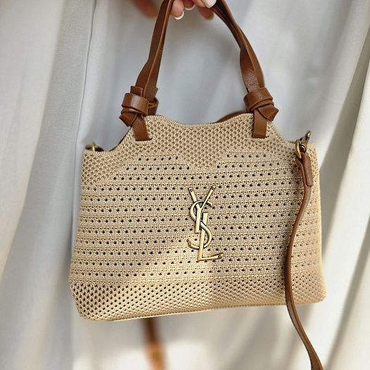 Плетёная сумка Yves Saint Laurent 21x15 см   
