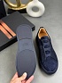 Замшевые кроссовки Zegna Triple Stitch