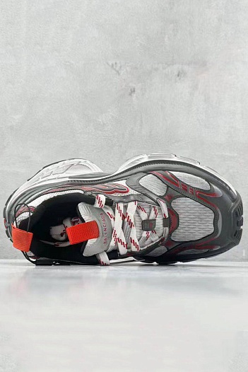 Женские комбинированные кроссовки Balenciaga Women's 10XL - Grey / Red   