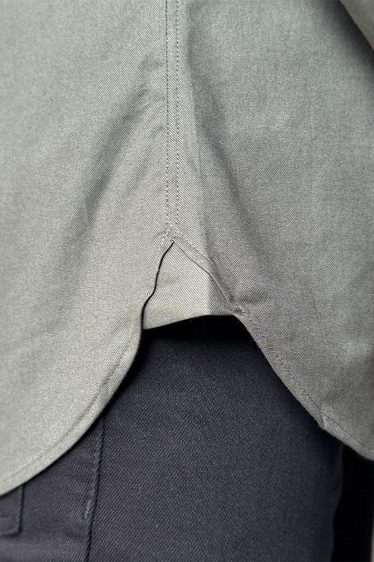 Мужская рубашка Burberry logo-embroidered - Green