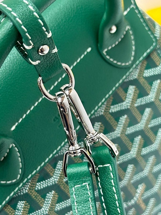 Женский рюкзак Goyard Alpin Mini Premium 23x19x9.5 см - Green