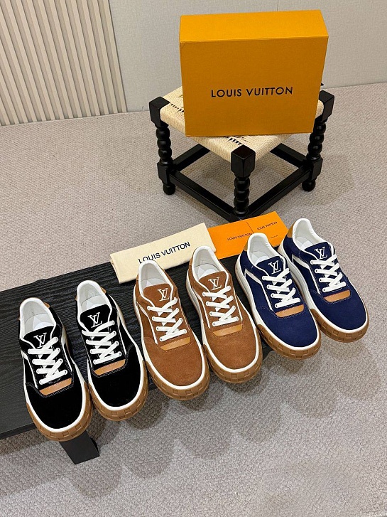 Мужские кроссовки Louis Vuitton Tilted - Brown