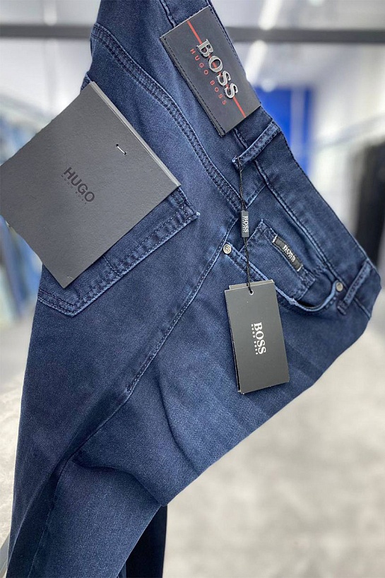 Мужские синие джинсы Hugo Boss