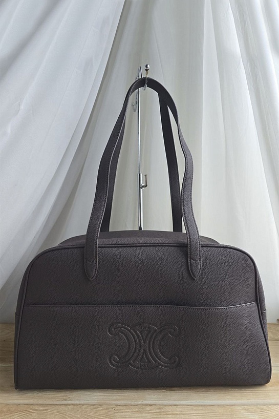 Кожаная сумка Celine Triomphe 44x26 см