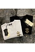 Чёрная футболка Dolce & Gabbana bee crown embroidered
