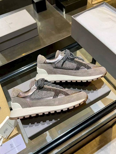 Женские кроссовки Brunello Cucinelli premium   