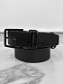 Мужской кожаный ремень Calvin Klein чёрного цвета