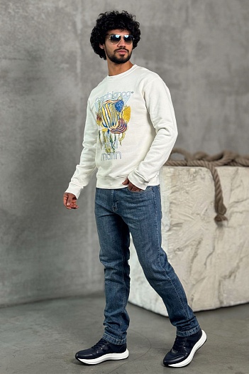 Белая кофта Casablanca Fond Marin   