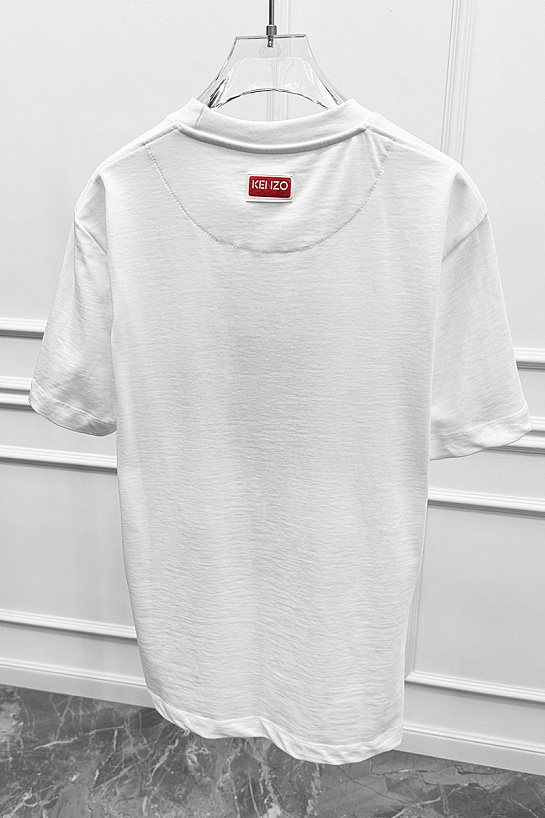 Белая футболка Kenzo Boke Flower graphic print