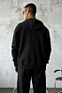 Кофта на молнии Hugo Boss logo-patch - Black