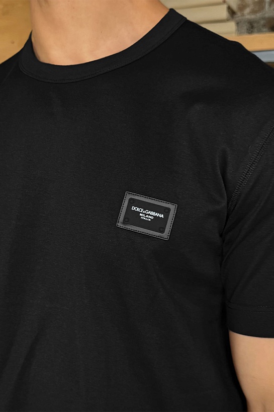 Мужская футболка Dolce & Gabbana Premium - Black