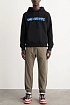 Чёрное худи Off-White Metal Arrow logo-print