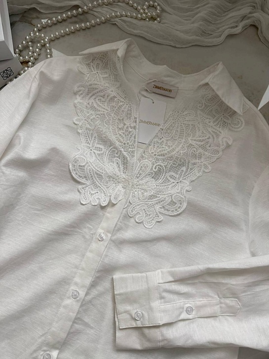 Женский костюм Zimmermann белого цвета